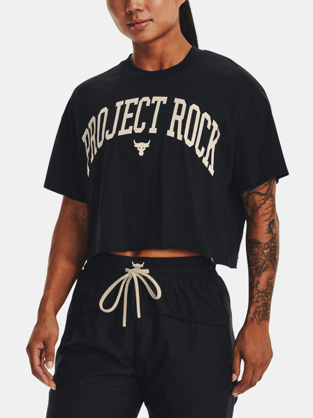 Under Armour Damen T-Shirt Under Armour UA Pjt Rck SS Crop