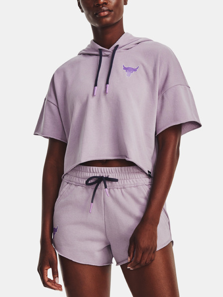 Under Armour Damen Sweatshirt Under Armour UA Pjt Rck SS Terry Hdy