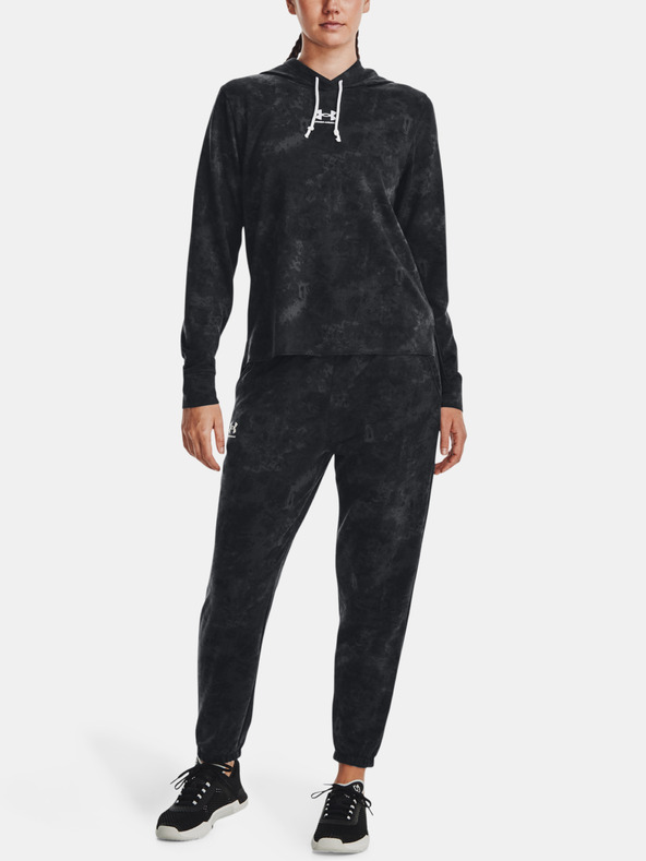 Under Armour Damen Sweatshirt Under Armour Rival Terry Print Hoodie