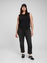 GAP Girlfriend Jeans Mid Rise Washwell