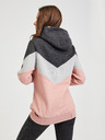 Alife and Kickin Rosa und graues Damen-Sweatshirt von Alife and Kickin