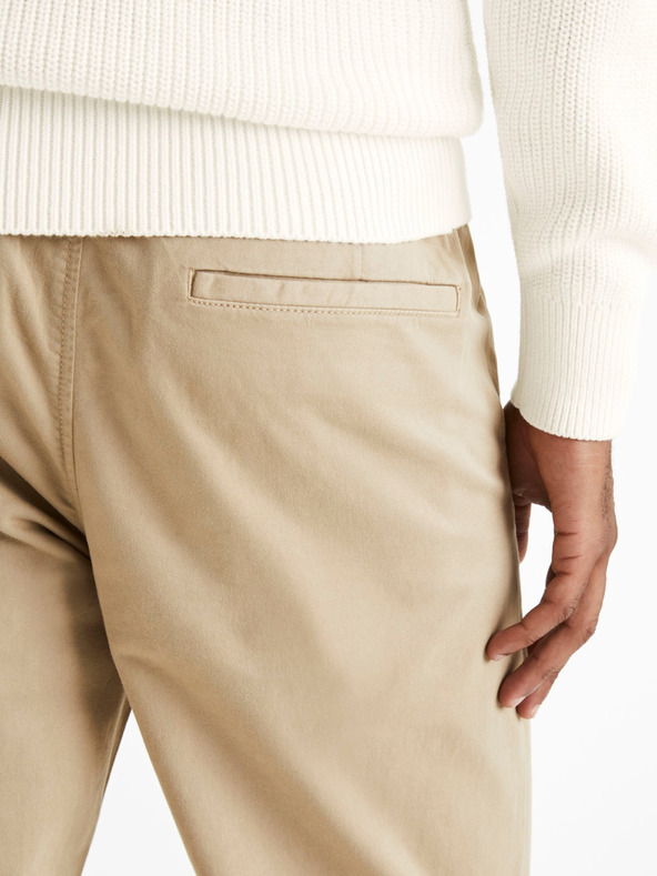 Celio Beige Herren-Kurzhose Celio Cochicrop