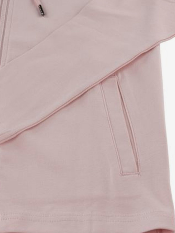 ALPINE PRO Rosa Damen-Kapuzenpulli mit Reißverschluss ALPINE PRO DEGREVA