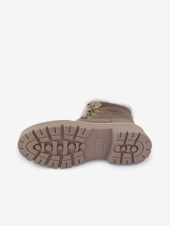 ALPINE PRO Graue Damen-Winterstiefel ALPINE PRO DUNETA