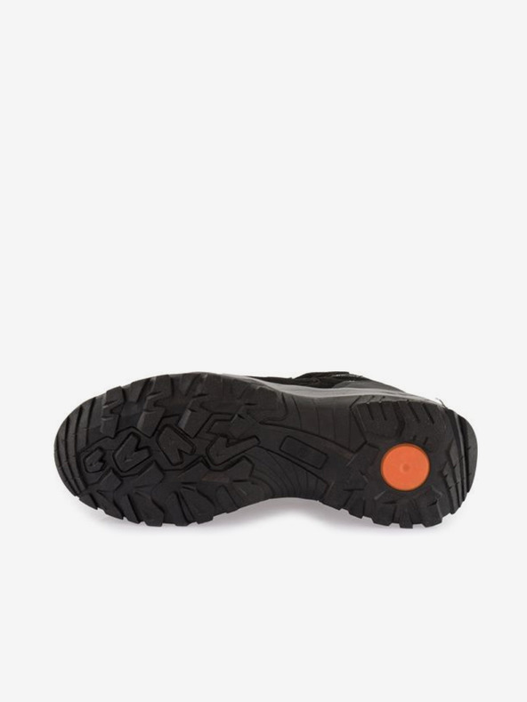 ALPINE PRO Schwarze Herren-Wildleder-Outdoor-Stiefel ALPINE PRO Rommos