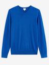 Celio Blauer Herrenpullover aus Merinowolle Celio Semeriv