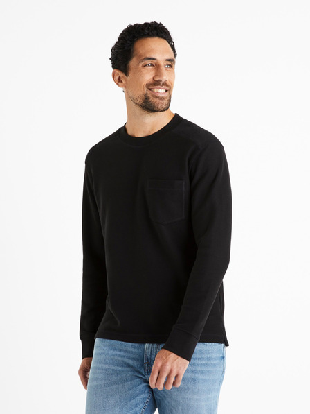 Celio Schwarzes Herrenhemd Celio Ceframe