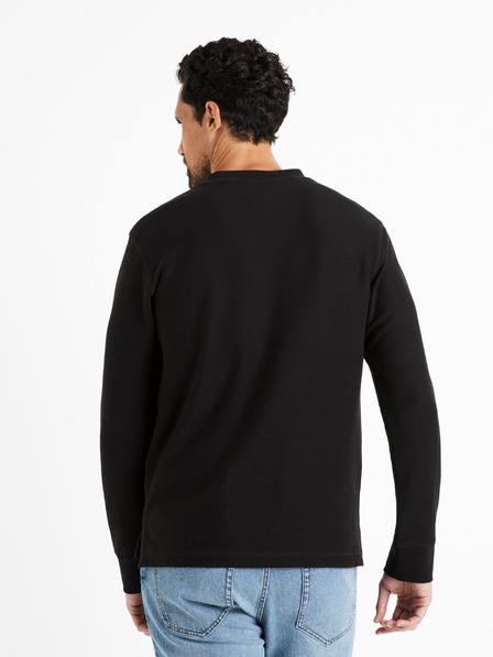 Celio Schwarzes Herrenhemd Celio Ceframe
