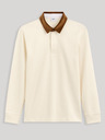 Celio Cremefarbenes Herren-Poloshirt Celio Ceroy