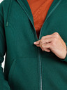 Celio Dunkelgrünes Herren Celio Vethree Zip-up Sweatshirt