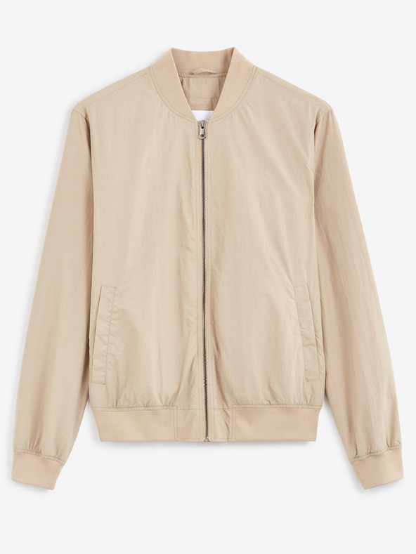 Celio Beige Herren-Bomber Celio Cubluz