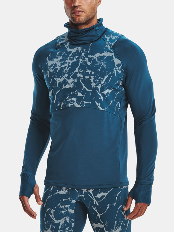 Under Armour Herren T-Shirt Under Armour UA OUTRUN THE COLD FUNNEL