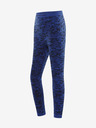 ALPINE PRO Dunkelblaue gemusterte Mädchen-Funktionsleggings ALPINE PRO Elibo