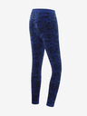 ALPINE PRO Dunkelblaue gemusterte Mädchen-Funktionsleggings ALPINE PRO Elibo