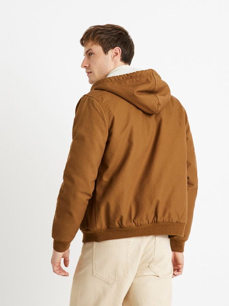 Celio Braune Herren Celio Cuhoodie Jacke