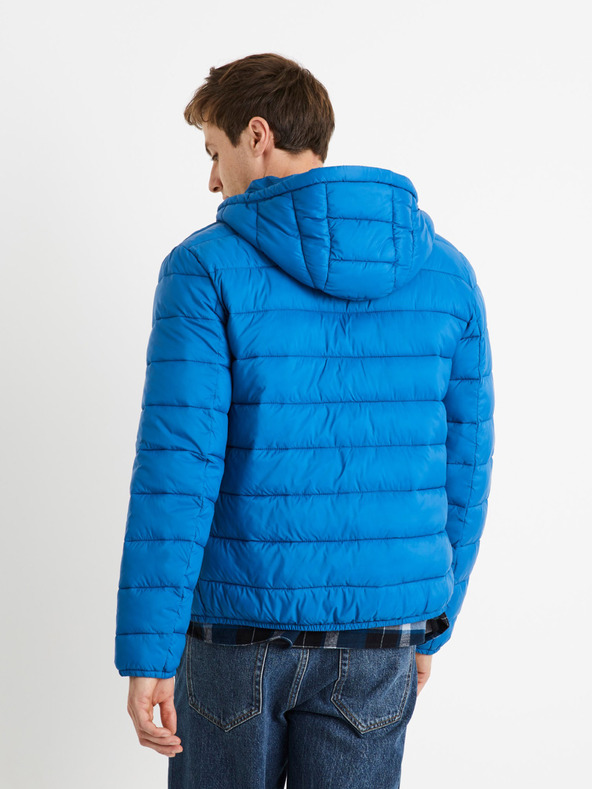 Celio Blaue leichte Herren-Steppjacke Celio Vububble