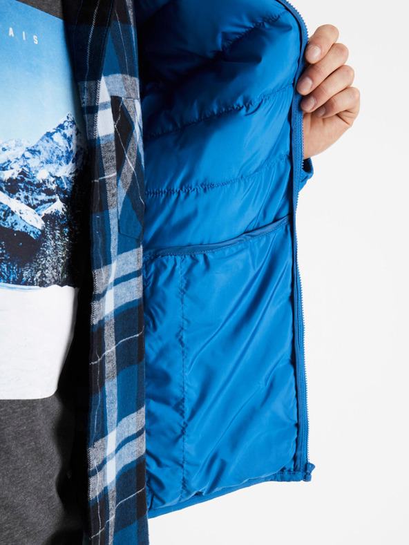 Celio Blaue leichte Herren-Steppjacke Celio Vububble