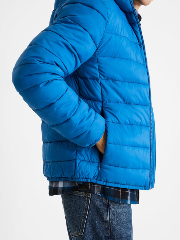 Celio Blaue leichte Herren-Steppjacke Celio Vububble