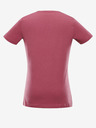 ALPINE PRO Dunkelrosa Damen-T-Shirt ALPINE PRO Allona
