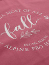 ALPINE PRO Dunkelrosa Damen-T-Shirt ALPINE PRO Allona