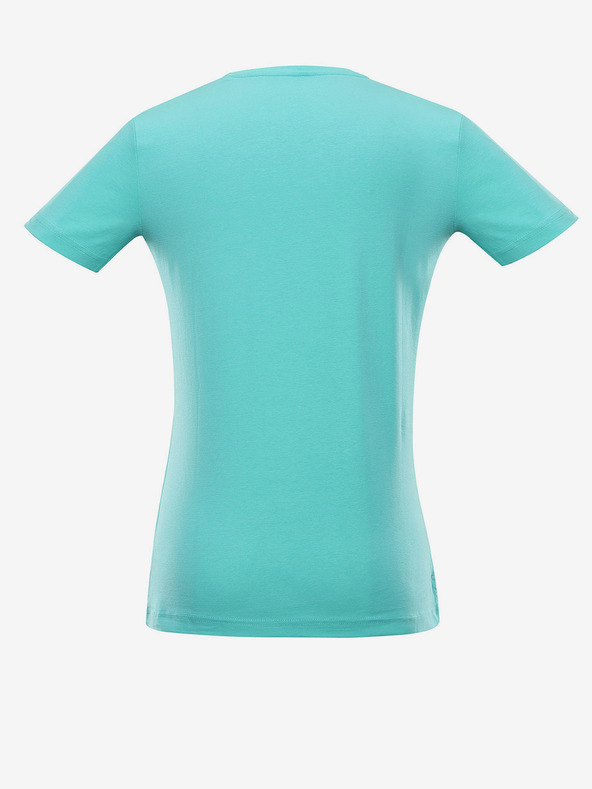 ALPINE PRO Türkisfarbenes ALPINE PRO Allona Damen-T-Shirt