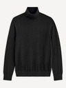 Celio Schwarzer Herren-Rollkragenpullover von Celio Cerouley
