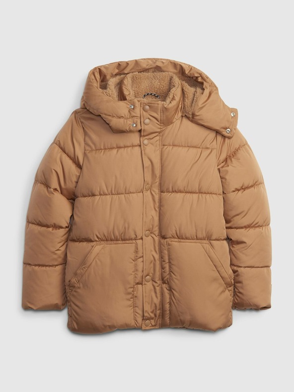 GAP Kinder Winterjacke mit Fellkragen