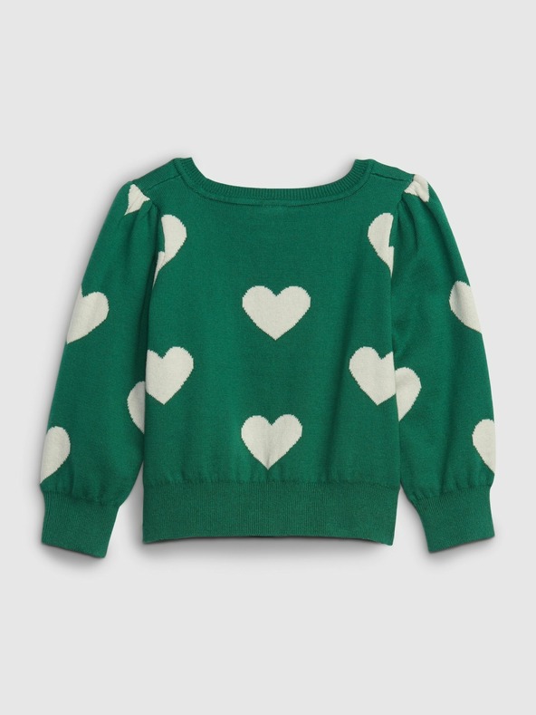 GAP Baby Pullover mit Herzmuster GAP