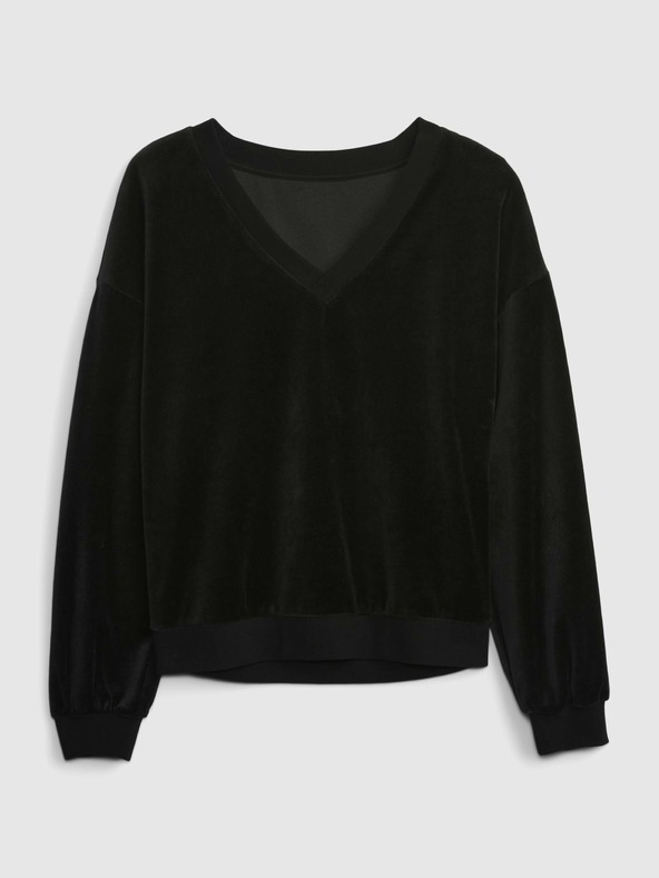 GAP Samt-Sweatshirt GAP