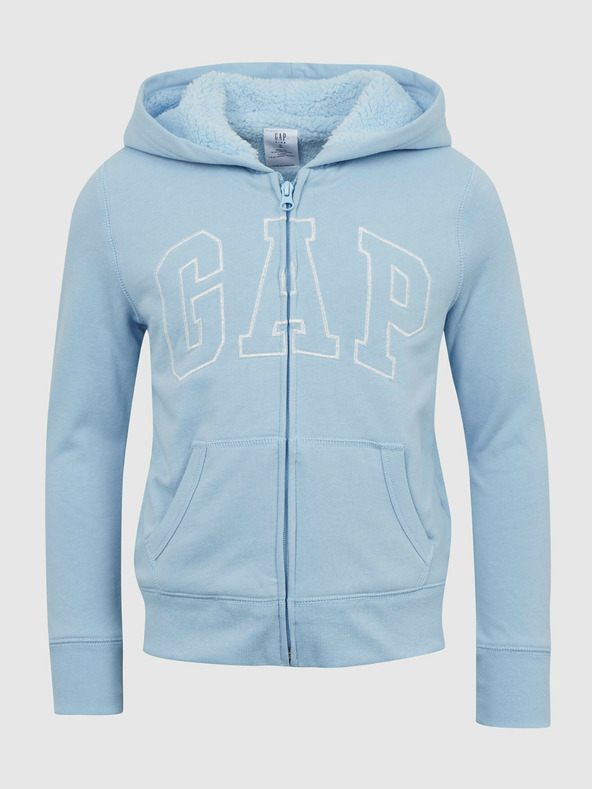 GAP Wärmeisolierte Sweatjacke für Kinder mit Logo GAP