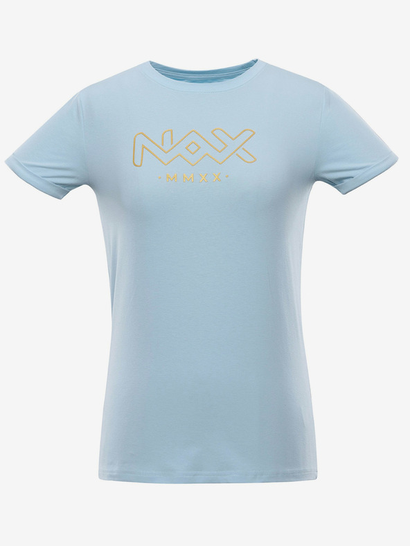 NAX Hellblaues Damen-T-Shirt NAX EMIRA