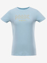 NAX Hellblaues Damen-T-Shirt NAX EMIRA