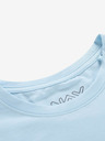 NAX Hellblaues Damen-T-Shirt NAX EMIRA