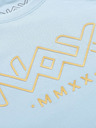 NAX Hellblaues Damen-T-Shirt NAX EMIRA