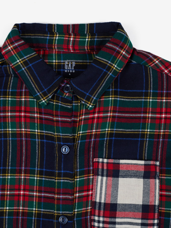 GAP Kariertes Pyjamahemd für Kinder GAP