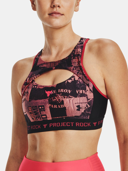 Under Armour Damen-Sport-BH Under Armour UA Pjt Rck Csbk Bra Nov Prnt