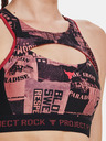 Under Armour Damen-Sport-BH Under Armour UA Pjt Rck Csbk Bra Nov Prnt