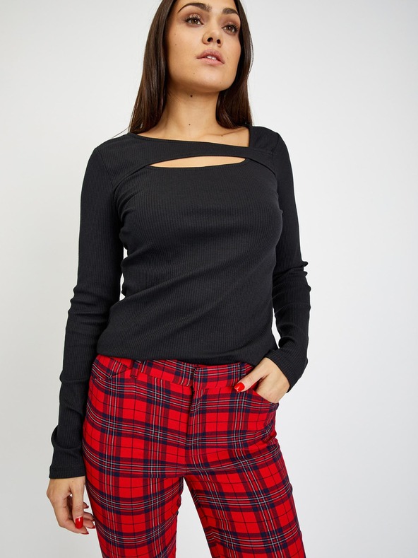 GAP Karierte Hose skinny bi-stretch GAP