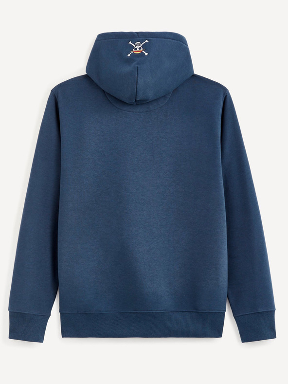 Celio Blauer Herren Celio Einteiler Hoodie