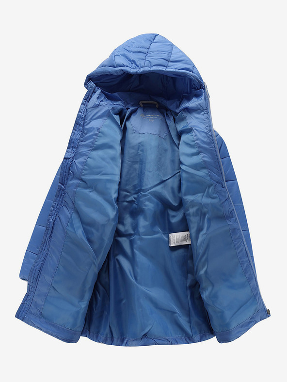 ALPINE PRO Blauer Mädchen-Winter-Steppmantel ALPINE PRO TABAELO