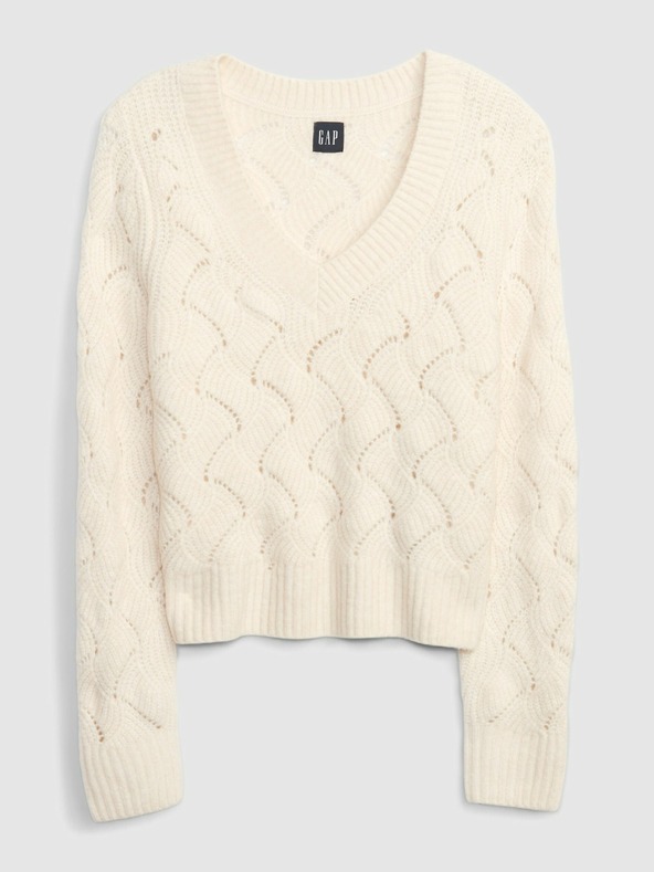 GAP Strickpullover mit Zopfmuster GAP