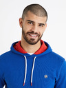 Celio Blaues Sport-Sweatshirt mit Celio-Pfeife
