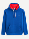 Celio Blaues Sport-Sweatshirt mit Celio-Pfeife