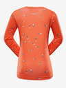 ALPINE PRO Orangefarbenes schnell trocknendes Kinder-T-Shirt ALPINE PRO AMADO