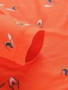 ALPINE PRO Orangefarbenes schnell trocknendes Kinder-T-Shirt ALPINE PRO AMADO