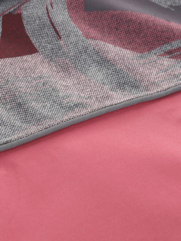 ALPINE PRO Graue und rosa Kinderjacke ALPINE PRO GIBBO