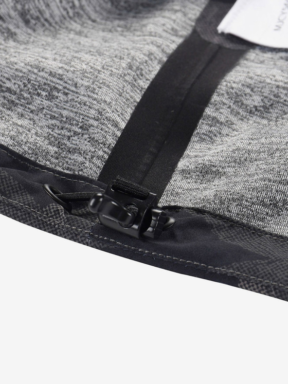 ALPINE PRO Dunkelgraue gemusterte Herrenjacke ALPINE PRO GIBB