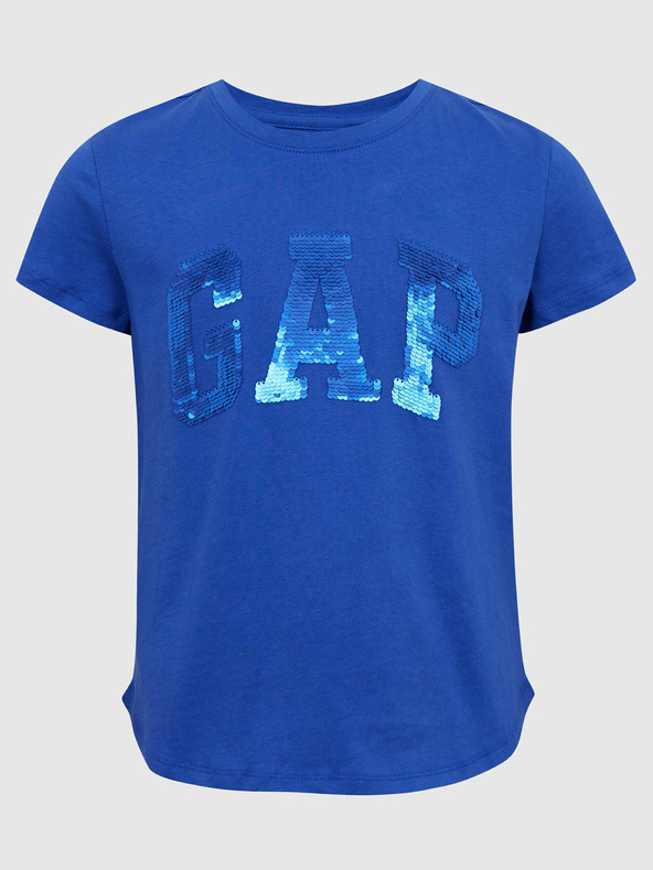 GAP Kinder-T-Shirt mit Pailletten Logo GAP