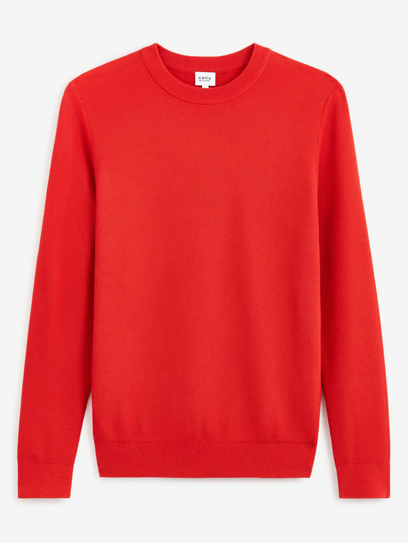 Celio Roter Herren Celio Bepic Pullover