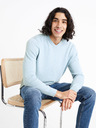 Celio Hellblauer Herren Pullover Celio Decotonv